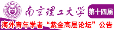 拉丁美洲人日逼看黄片南京理工大学第十四届海外青年学者紫金论坛诚邀海内外英才！